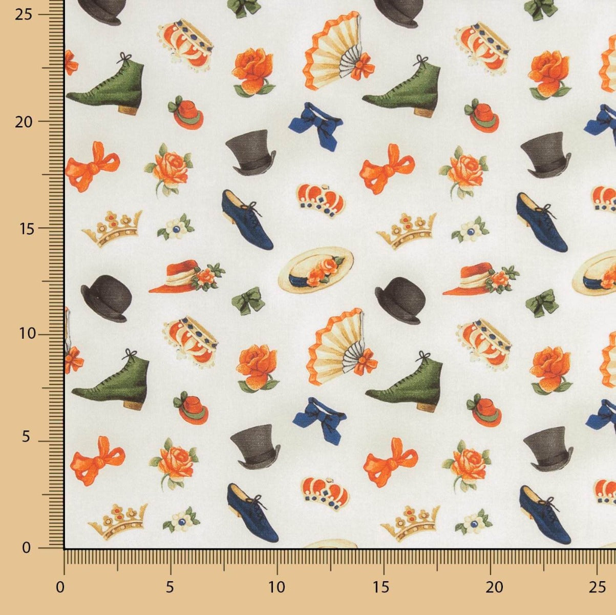 Popelín Algodón Estampado Figuras - Ribes y Casals