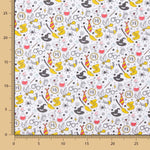 Popelín Algodón Harry Potter Blanco - Ribes y Casals