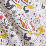 Popelín Algodón Harry Potter Blanco - Ribes y Casals