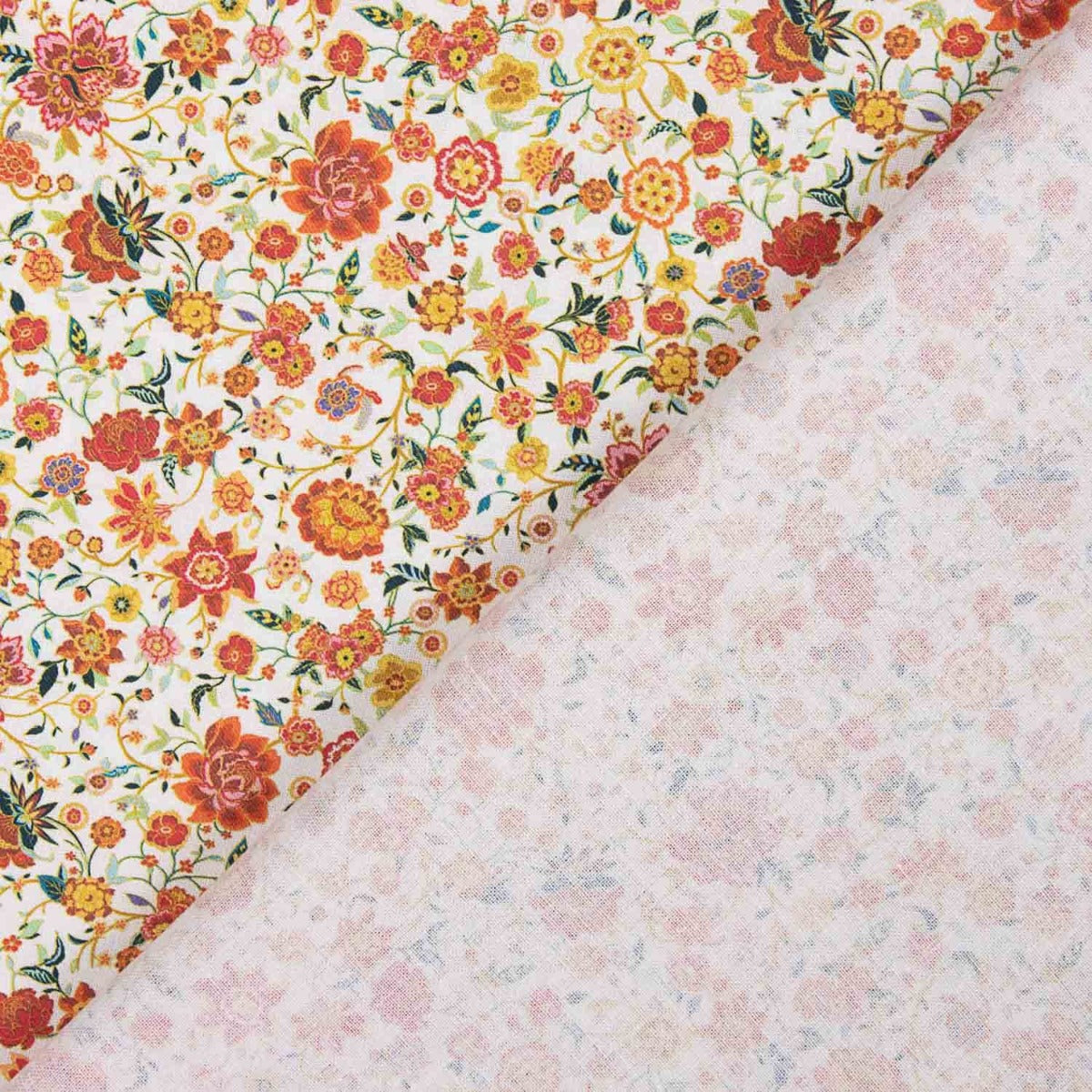 Popelín Algodón Lyon Coral - Ribes y Casals