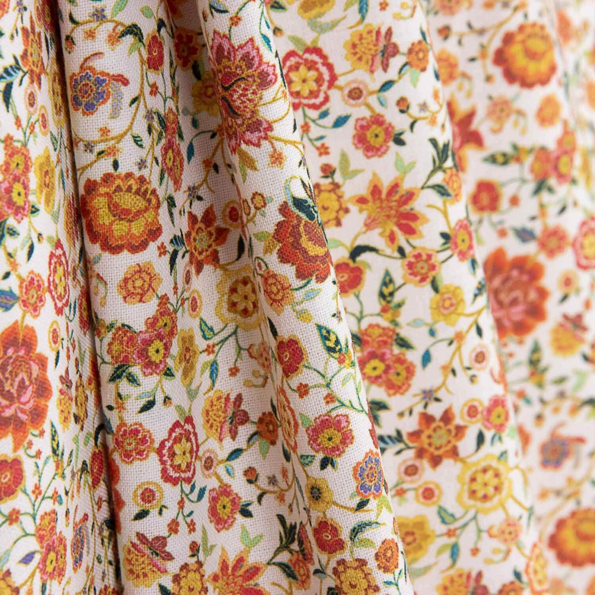 Popelín Algodón Lyon Coral - Ribes y Casals