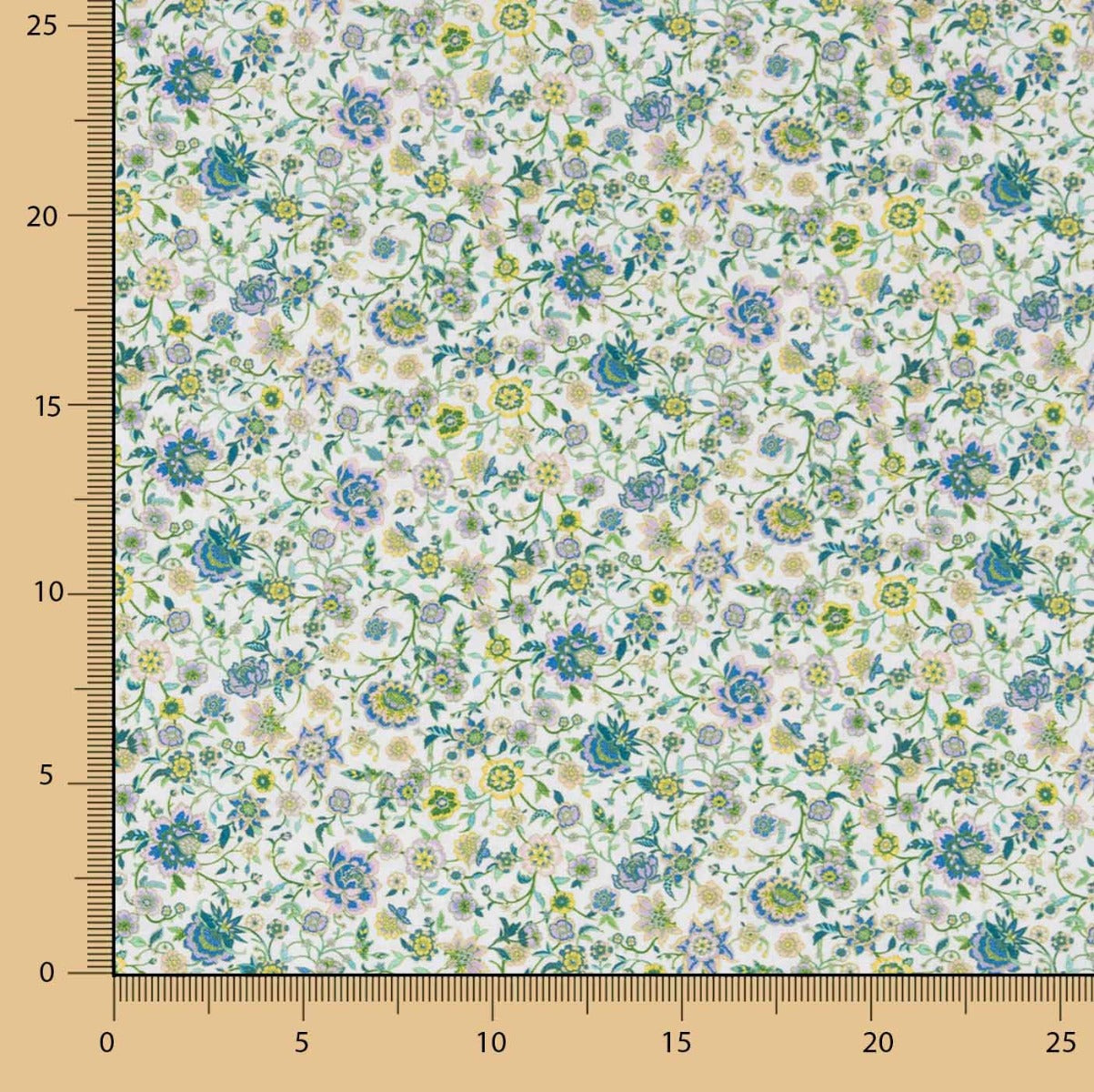 Popelín Algodón Lyon Verdes - Ribes y Casals