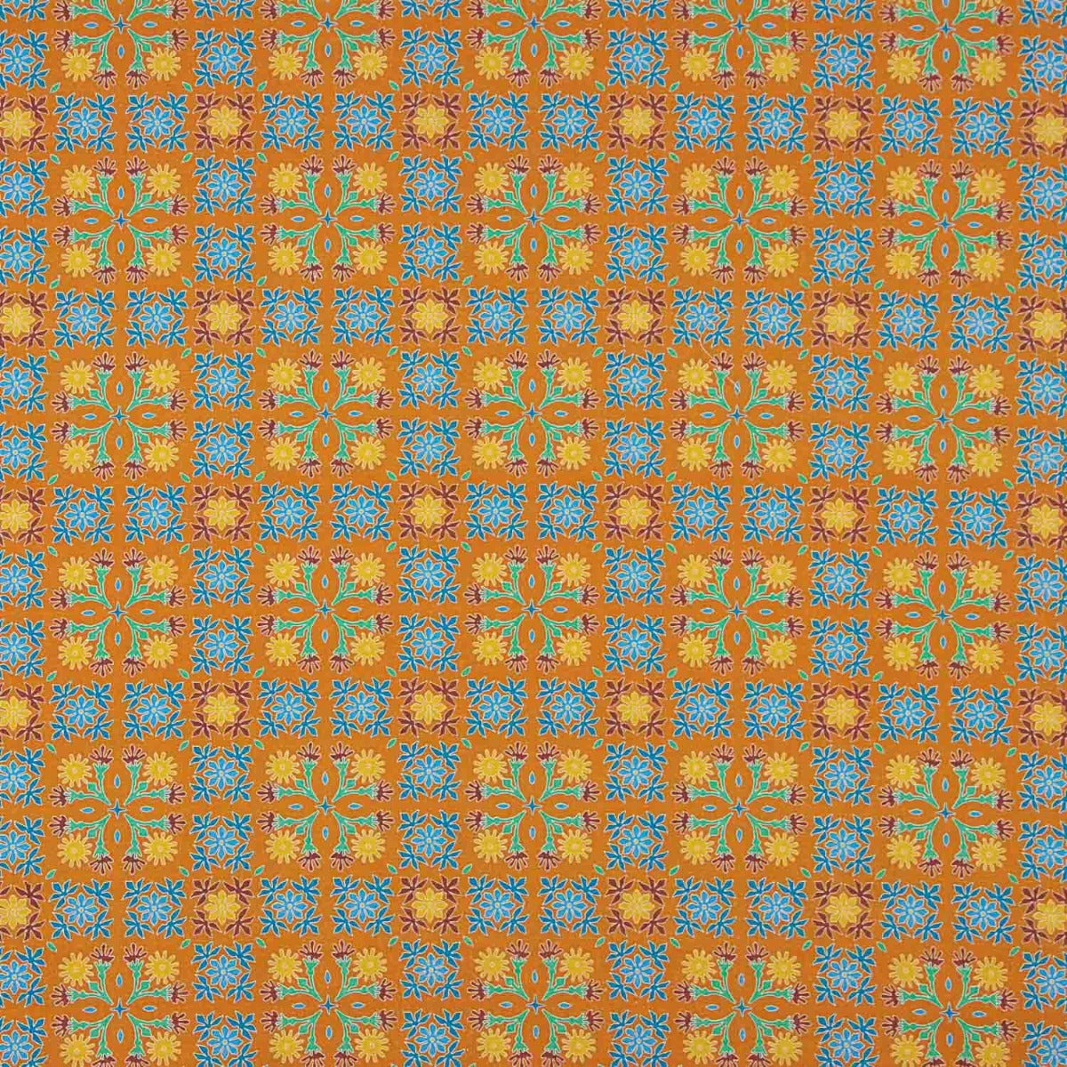 Popelín Algodón Nimes Naranja - Ribes y Casals