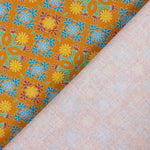 Popelín Algodón Nimes Naranja - Ribes y Casals