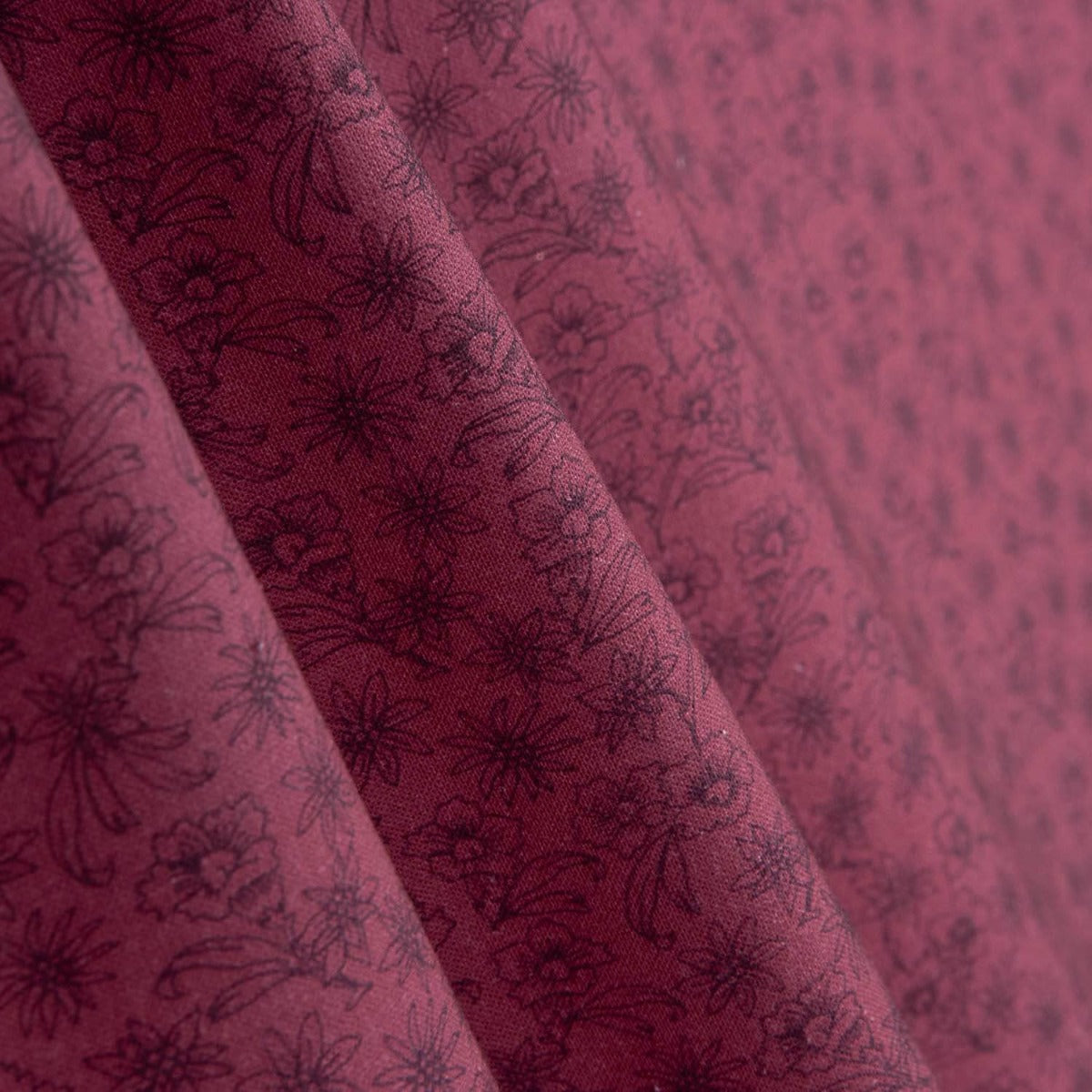 Popelín Algodón Niza Morado - Ribes y Casals