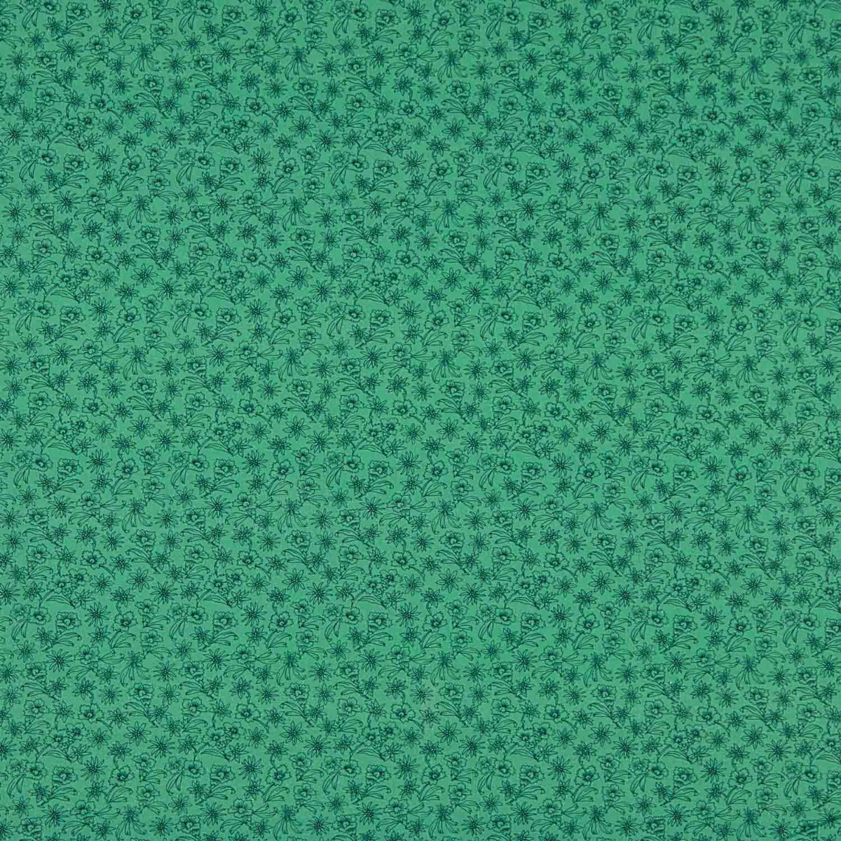 Popelín Algodón Niza Verde - Ribes y Casals