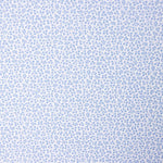 Popelín Algodón Orgánico Flor Mini Azul - Ribes y Casals