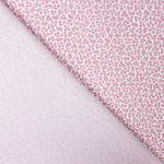 Popelín Algodón Orgánico Flor Mini Rosa - Ribes y Casals