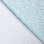 Popelín Algodón Orgánico Ramas Turquesa - Ribes y Casals