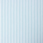 Popelín Algodón Orgánico Rayas Turquesa - Ribes y Casals