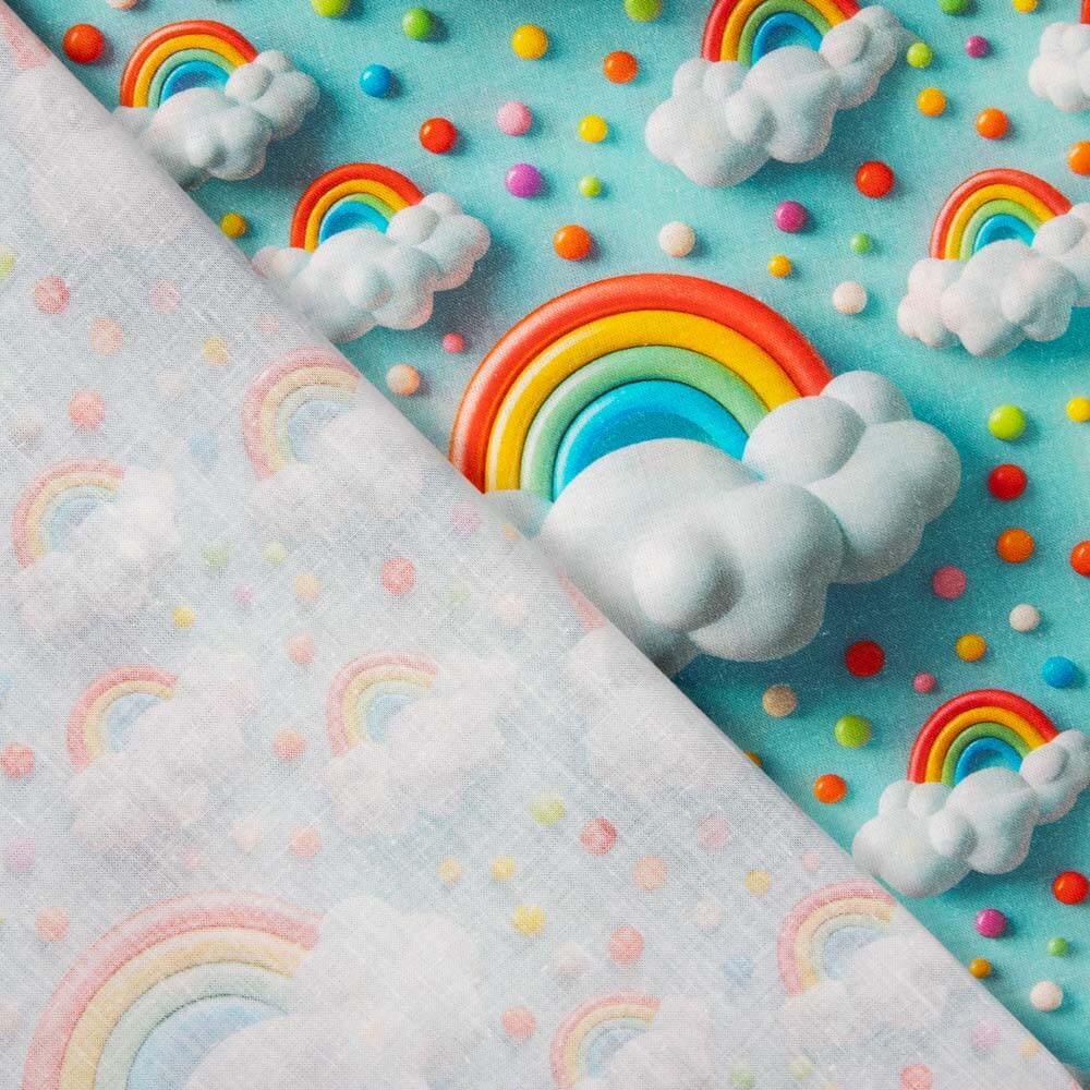 Popelín Algodón Rainbow - Ribes y Casals