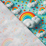 Popelín Algodón Rainbow - Ribes y Casals