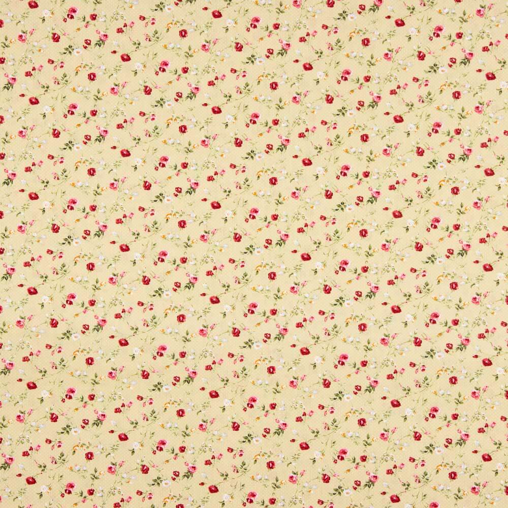 Popelín Algodón Roxana Beige - Ribes y Casals