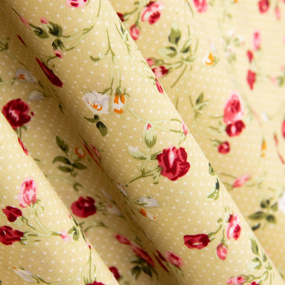 Popelín Algodón Roxana Beige - Ribes y Casals