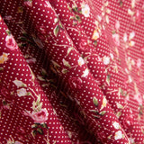 Popelín Algodón Roxana Granate - Ribes y Casals