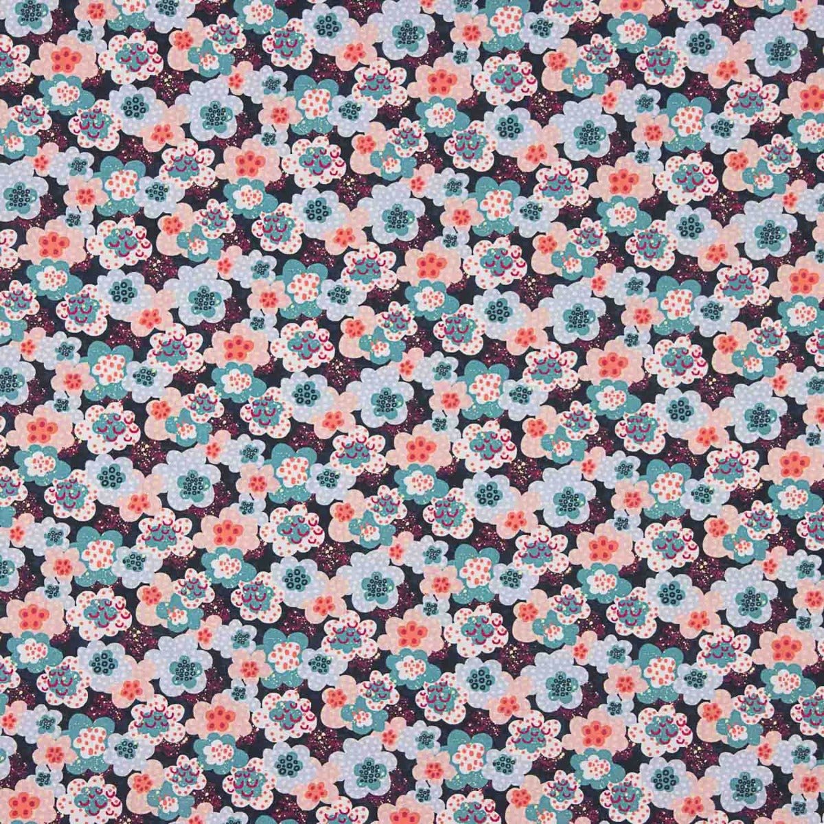 Popelín Algodón Ruan Celeste - Ribes y Casals