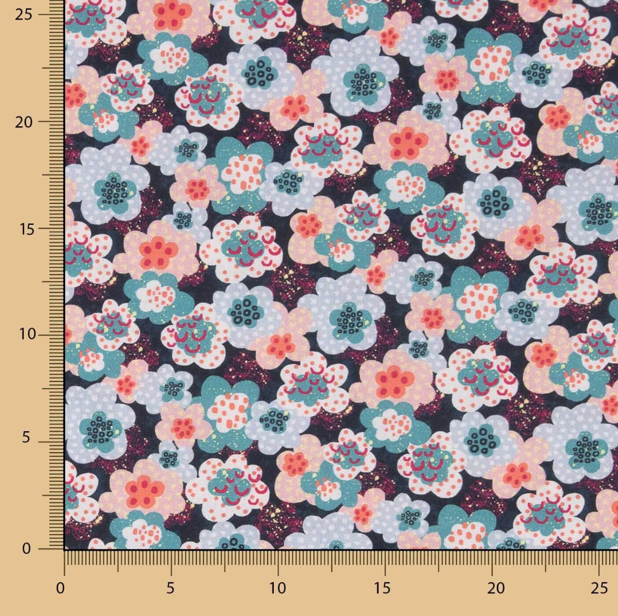 Popelín Algodón Ruan Celeste - Ribes y Casals