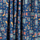 Popelín Algodón Toys Azul - Ribes y Casals