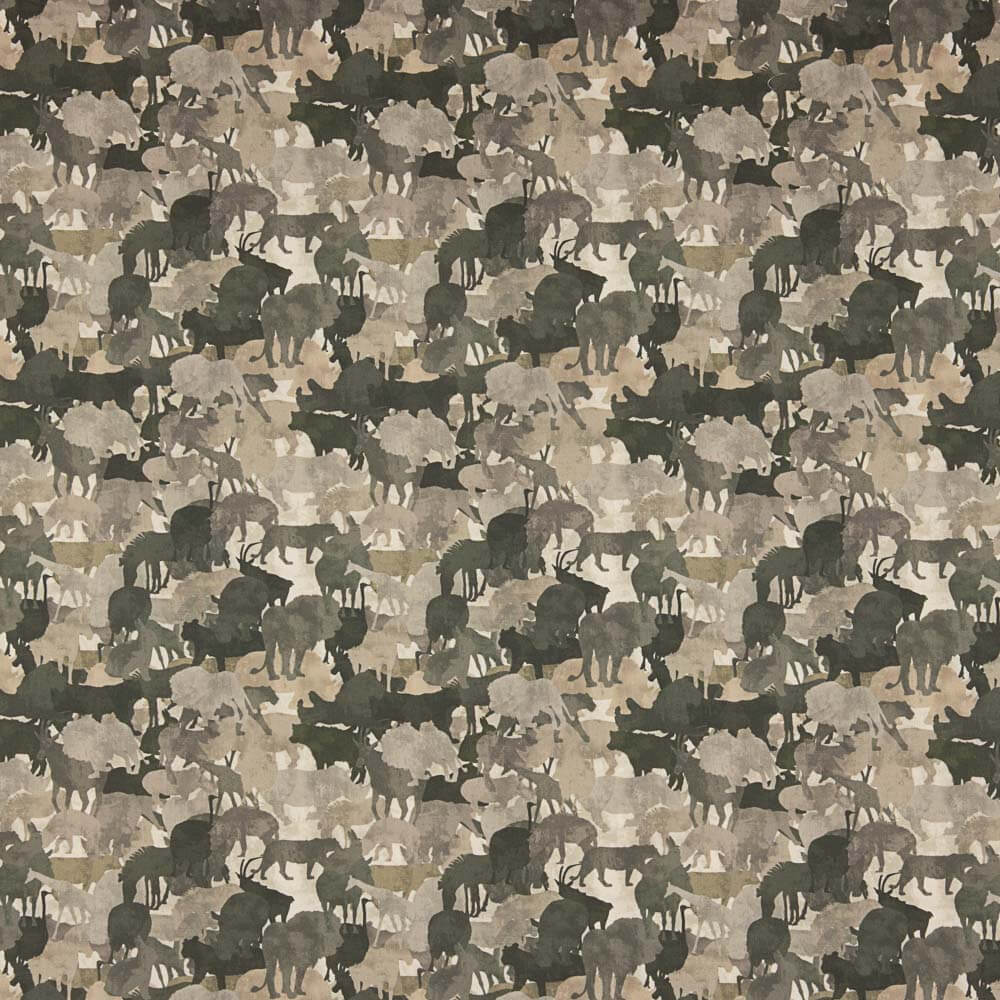 Popelín Animales Safari - Ribes y Casals