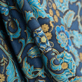 Patchwork Americano Flores Turquesa - Ribes y Casals