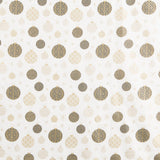 Popelín Bolas Navidad Gris - Ribes y Casals