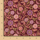 Patchwork Americano Flores Grana - Ribes y Casals