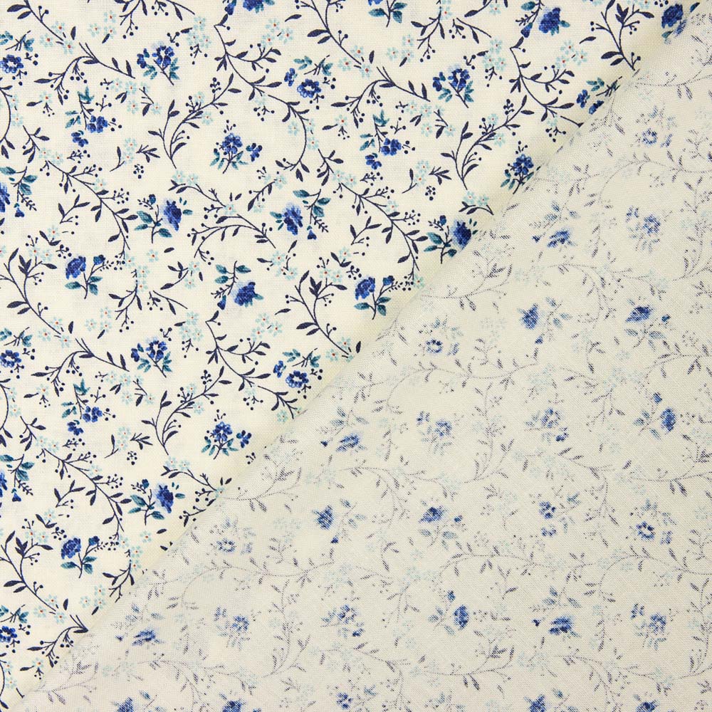 Patchwork Americano Mini Flor Azulina - Ribes y Casals