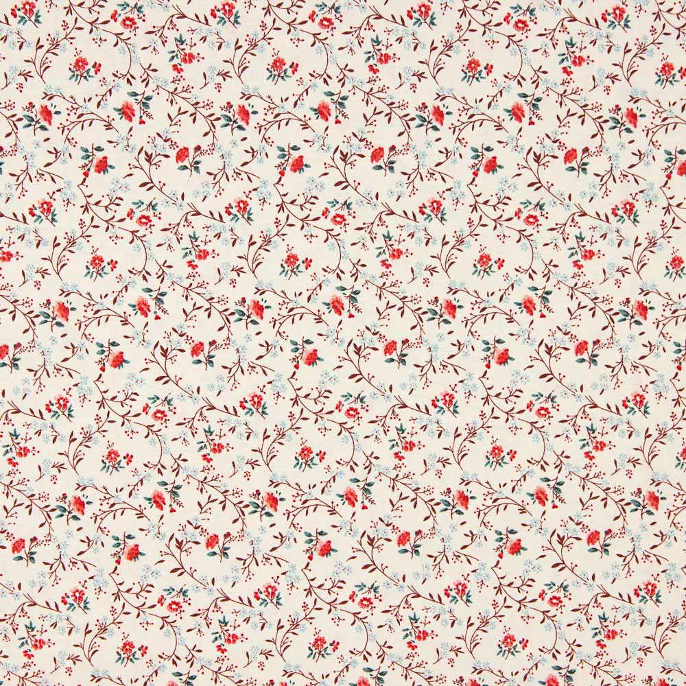 Patchwork Americano Flor Roja - Ribes y Casals