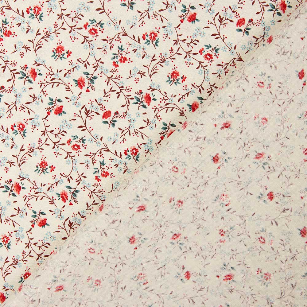 Patchwork Americano Flor Roja - Ribes y Casals