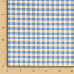 Popelín Cuadros Azul - Ribes y Casals