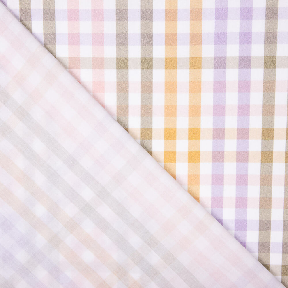 Popelín Vichy Colores - Ribes y Casals