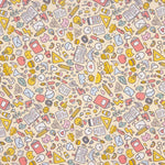 Popelín Algodón Escuela Amarillo Pálido - Ribes y Casals