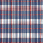 Popelín Estampado Cuadros Azules - Ribes y Casals