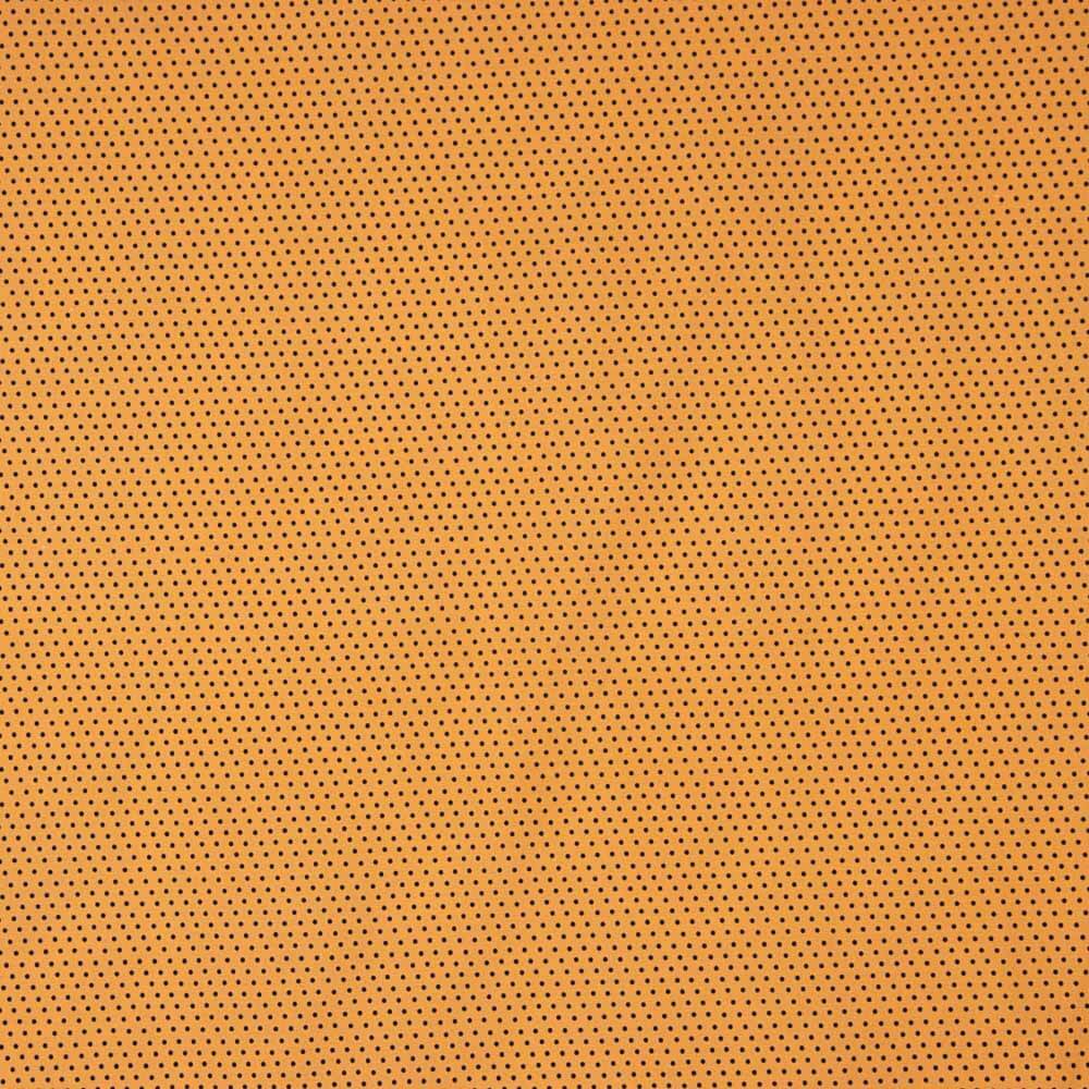 Popelín Estampado Flamenca Lunar 1mm Mostaza - Ribes y Casals