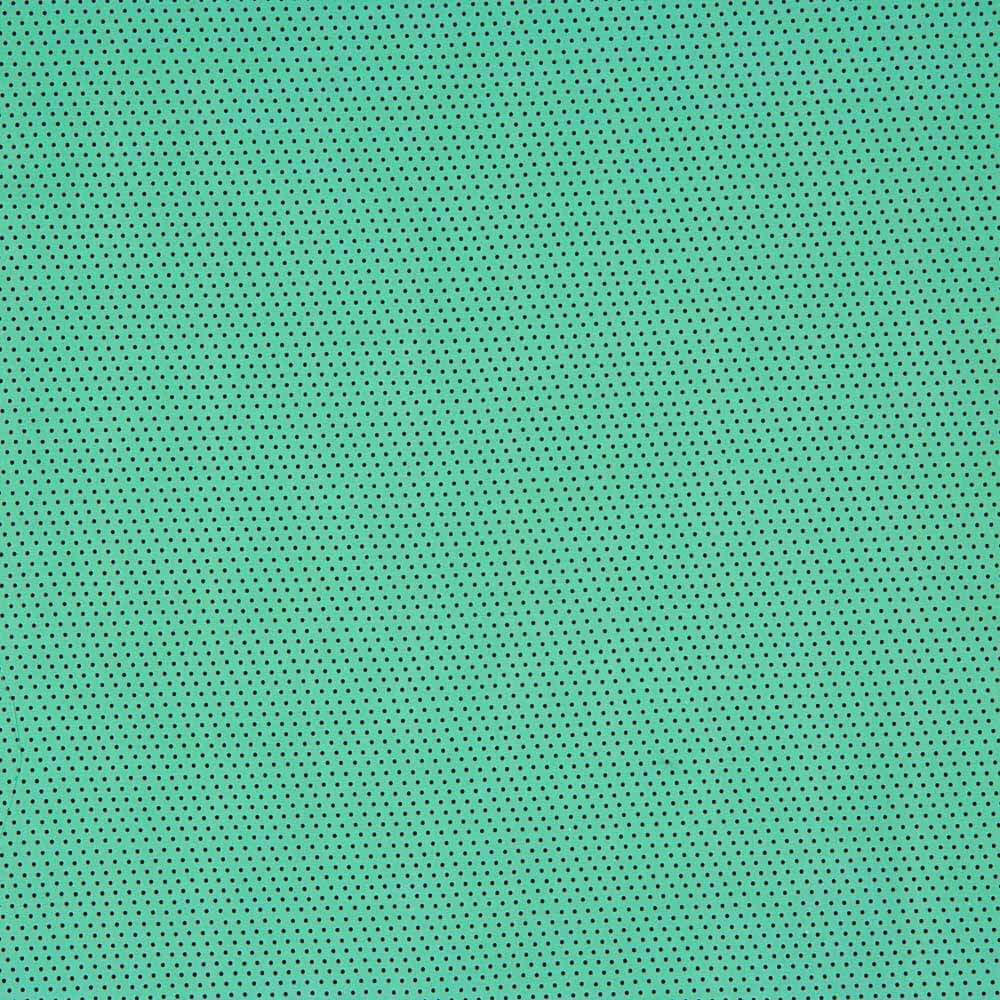 Popelín Estampado Flamenca Lunar 1mm Verde Agua - Ribes y Casals