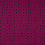 Popelín Estampado Flamenca Lunar 7mm Granate - Ribes y Casals