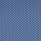 Popelín Flor Xania Azul - Ribes y Casals