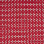 Popelín Flor Xania Rojo - Ribes y Casals