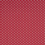 Popelín Flor Xania Rojo - Ribes y Casals