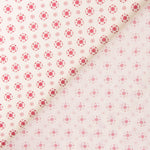 Popelín Flor Candy Rojo - Ribes y Casals