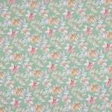 Popelín Algodón Tropical Verde Menta - Ribes y Casals