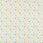 Algodón Popelín Florecitas Verde Claro - Ribes y Casals