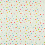 Algodón Popelín Florecitas Verde Claro - Ribes y Casals