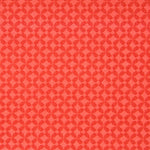 Algodón Popelín Geométrico Naranja - Ribes y Casals