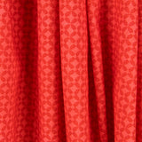 Algodón Popelín Geométrico Naranja - Ribes y Casals