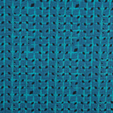 Popelín Algodón Geo Azul Canard - Ribes y Casals