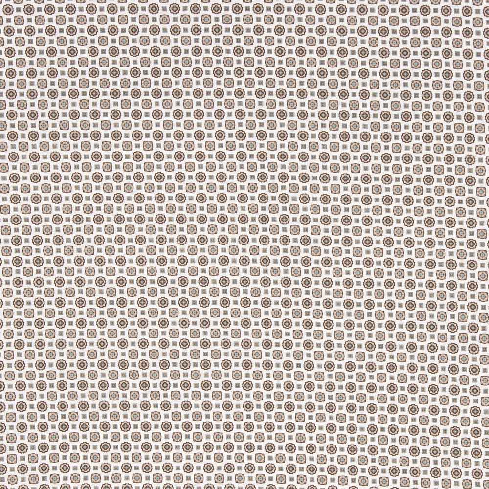 Popelín Flor Kubo Beige - Ribes y Casals