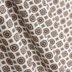Popelín Flor Kubo Beige - Ribes y Casals
