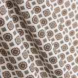 Popelín Flor Kubo Beige - Ribes y Casals