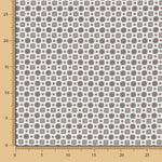 Popelín Flor Kubo Verdoso - Ribes y Casals